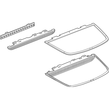 GM 92155454 High Mount Lamp