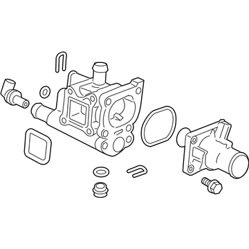 GM 25199824 Thermostat Housing