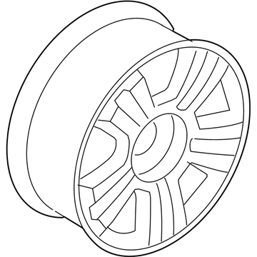 Ford 6L3Z-1007-BA Wheel, Alloy