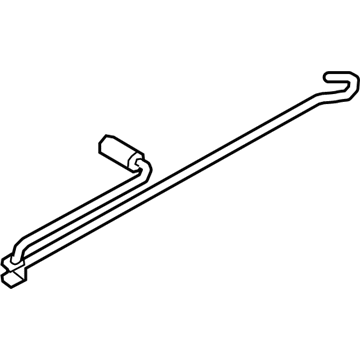 BMW 71-12-6-756-310 Articulated Lifting Jack Crank