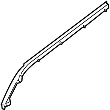 Nissan 74590-1PA0A Rail Assembly-Guide, Lower RH