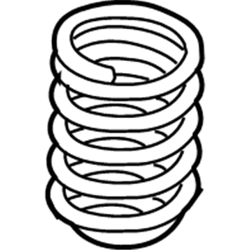 BMW 31-33-6-767-376 Front Coil Spring
