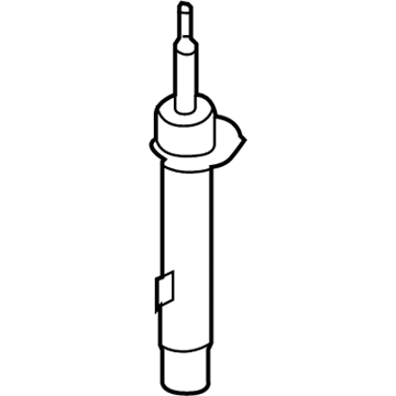 BMW 31-31-6-786-015 Front Left Suspension Strut