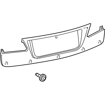 Lexus 76801-53040-B0 Garnish Sub-Assy, Luggage Compartment Door, Outside