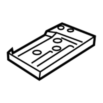 BMW 41-00-7-413-071 Battery Carrier Right