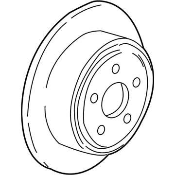 Ford YL2Z-2V026-BB Rotor