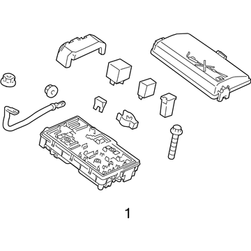 GM 22822667 Fuse & Relay Box