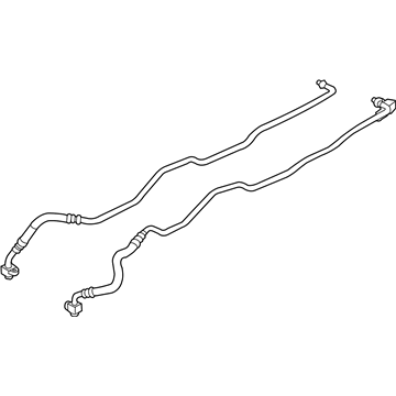 BMW 17-22-7-636-885 Transmission Oil Cooler Line