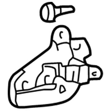 Toyota 69206-20180-C0 Handle, Inside