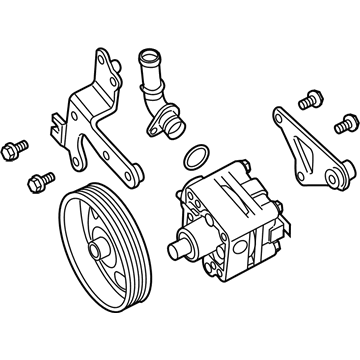 Nissan 49110-ZX70A Pump Power Steering