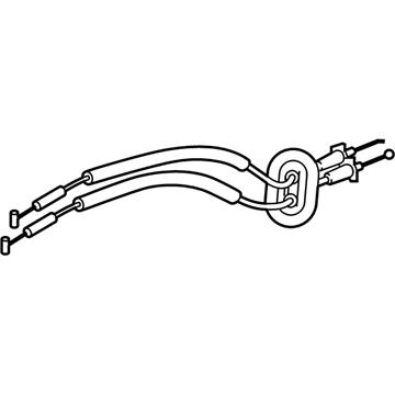 Kia 81413M6000 Cable Assembly-Rr Dr I/S