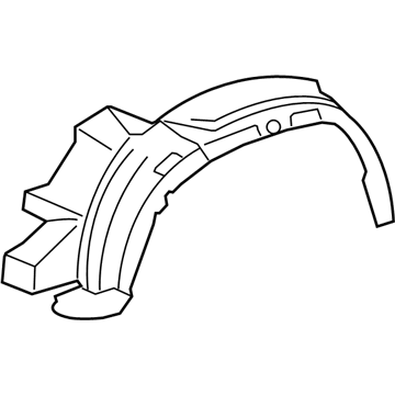 Toyota 53875-60160 Fender Liner