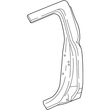 Honda 04636-T6Z-A91ZZ PANEL SET R, RR(DOT)