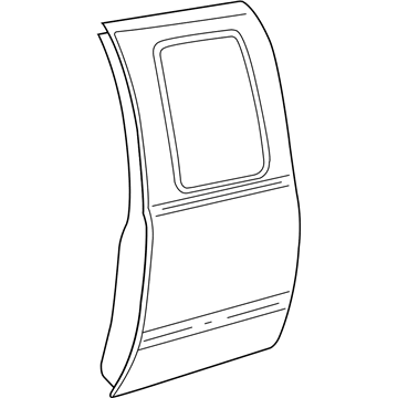 GM 25973037 Door Shell