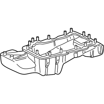 Ford 5F9Z-6675-AA Oil Pan