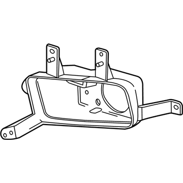 GM 22936482 Fog Lamp Assembly Bracket