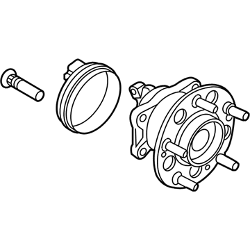 Kia 52730G2000 Rear Wheel Hub & Bearing Assembly