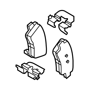 Kia 58302F2A30 Pad Kit-Rear Disc Brake