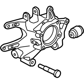 Kia 527202P400 Carrier Assembly-Rear Axle