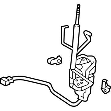 Toyota 69320-02040 Lock Assembly