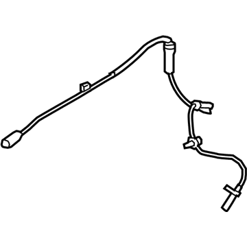 Toyota 89542-WB001 Front Speed Sensor