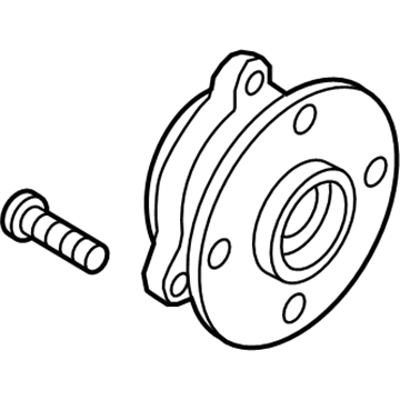 Toyota 43502-WB004 Front Hub & Bearing