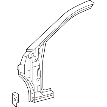 Lexus 61131-0E010 Pillar, Front Body, Upper Outer RH