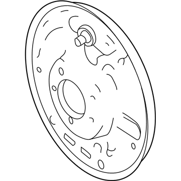 Mopar 4882807 Plate-Brake Backing