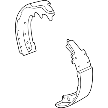 Mopar 4761805 Shoe Kit-Drum