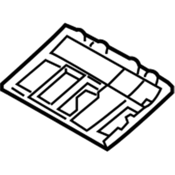 BMW 51-44-7-897-583 Front Headlining Cover