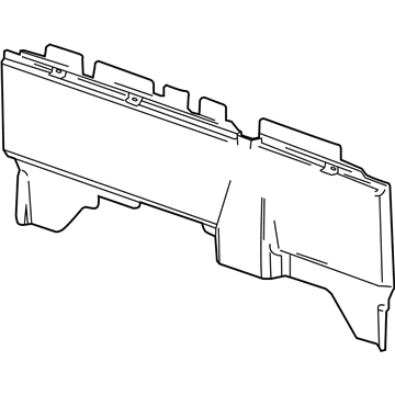 GM 23168591 Rear Trim Panel