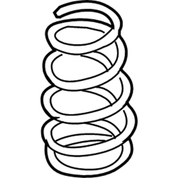 Nissan 54010-ZK001 Spring-Front