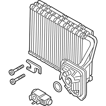 BMW 64-11-9-361-707 Storage Evaporator