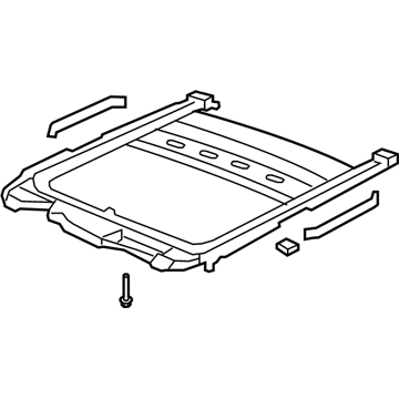 Honda 70110-SZA-A11 Frame Assy., Roof (Res)