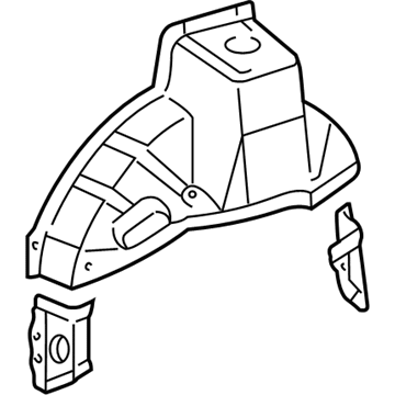 Toyota 61608-AC900 Inner Wheelhouse