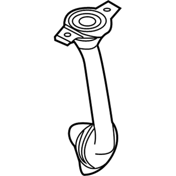 BMW 64-11-8-390-374 Condensation Water Outlet Hose