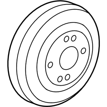 Honda 42610-S5A-000 Drum, Rear Brake