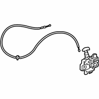 OEM Lexus Luggage Compartment Door Lock Assembly - 64600-24050
