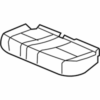 OEM Honda Pilot Pad, L. Middle Seat Cushion - 81732-SZA-A01