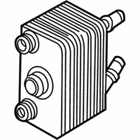 OEM 2002 BMW X5 Transmission Oil Cooler - 17-20-7-500-754