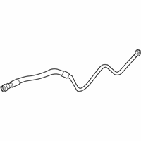 OEM BMW Transmission Oil Cooler Line, Flow - 17-22-7-510-046