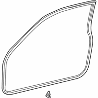 OEM 1997 Toyota RAV4 Weatherstrip - 67862-42020