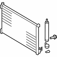 OEM 2014 Nissan Rogue Select Condenser & Liquid Tank Assy - 92100-JG000