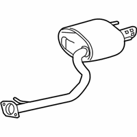 OEM Lexus IS300 Exhaust Tail Pipe Assembly - 17430-36230
