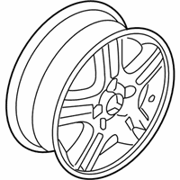 OEM Kia Sportage Wheel Assembly-Aluminum - 529101F200