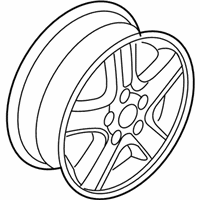 OEM 2005 Kia Sportage Wheel Assembly-Aluminum - 529101F310