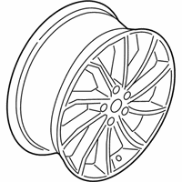 OEM 2017 Lincoln MKZ Wheel, Alloy - HP5Z-1007-D