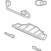 OEM Acura RDX Light Assembly, High Mount Stop - 34270-TX4-A01