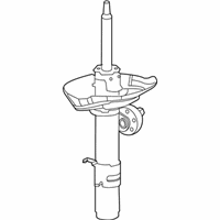 OEM 2017 Honda Accord Shock Absorber Unit, Left Front - 51621-T3L-316