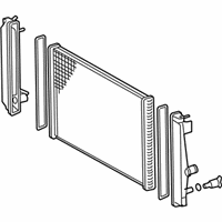 OEM 2011 Toyota RAV4 Radiator Assembly - 16400-31430